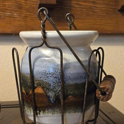 Signed Pottery Set