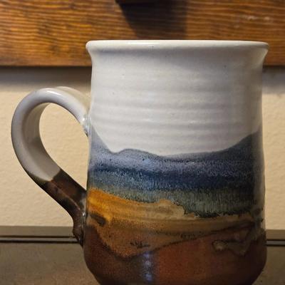 Signed Pottery Set