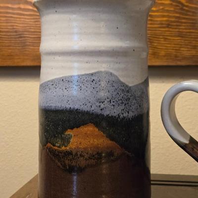 Signed Pottery Set