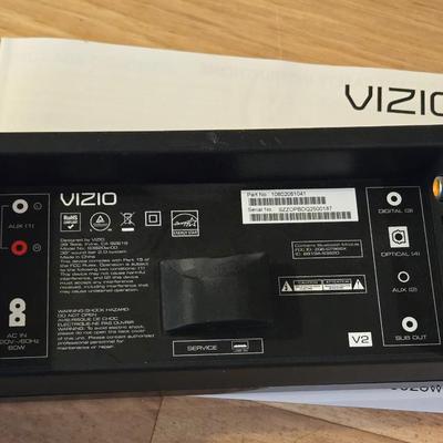 VIZIO Sound Bar with Manual