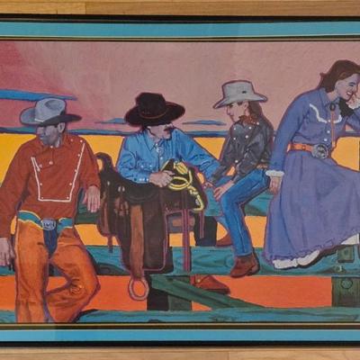 David Parker Print "Rockmount- Why Wear Anything Less"