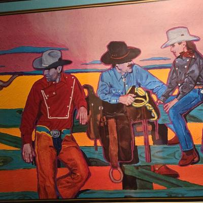 David Parker Print "Rockmount- Why Wear Anything Less"