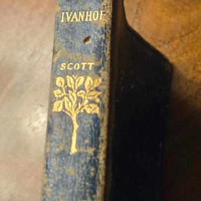 Antique Leather Bound 'Ivanhoe'