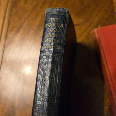 (2) Antique/Vintage Books