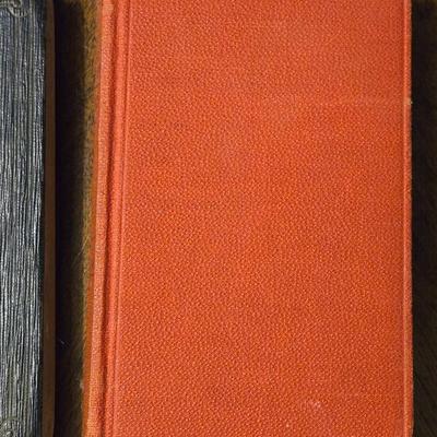 (2) Antique/Vintage Books