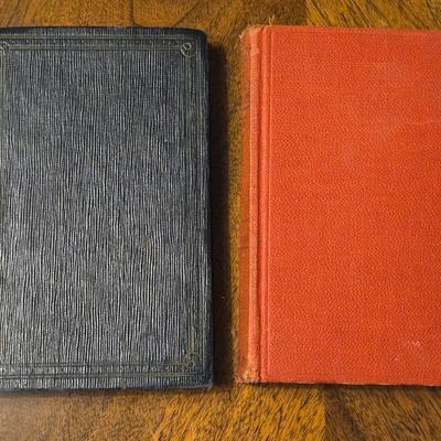 (2) Antique/Vintage Books