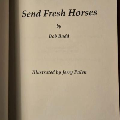 Signed By Author 'Send Fresh Horses' and 'All in the Day's Riding' Books