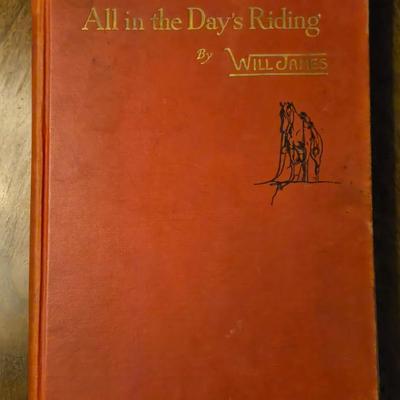 Signed By Author 'Send Fresh Horses' and 'All in the Day's Riding' Books