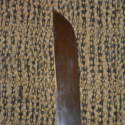 Decorative Japanese Green Katana Sword and Scabbard