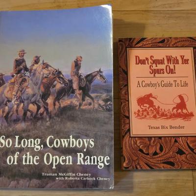 (2) Cowboy Books