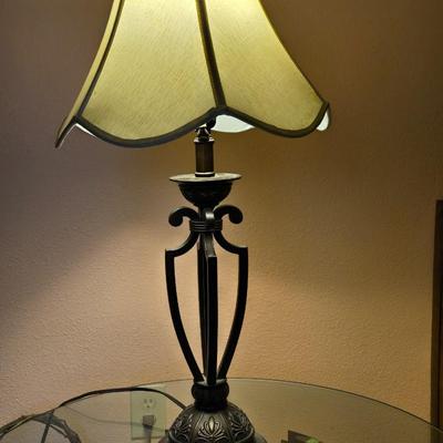 Brushed Copper Table Lamp