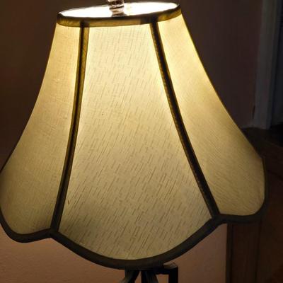 Brushed Copper Table Lamp