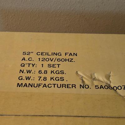 New Old Stock Ceiling Fan