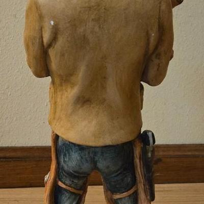 Sundance Originals Cowboy Holding a Calf Calk Ware Statue