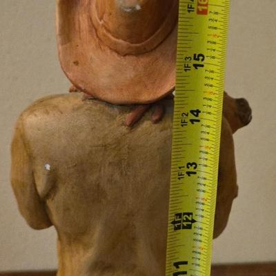 Sundance Originals Cowboy Holding a Calf Calk Ware Statue