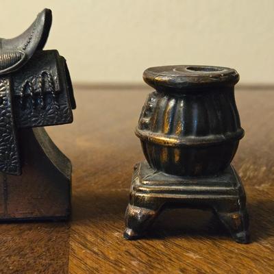 Copper Miniatures - 2 are Pencil Sharpeners
