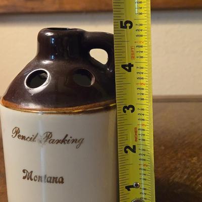 Miniature Crock Jug for Pencils