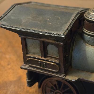 Resin Old Train Deco