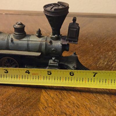 Resin Old Train Deco