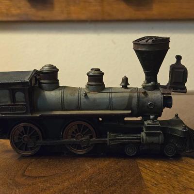 Resin Old Train Deco