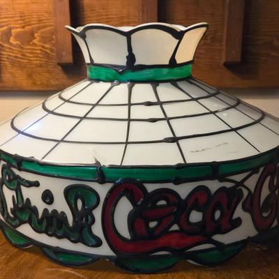 Vintage Plastic 'Drink Coca-Cola' Light Shade