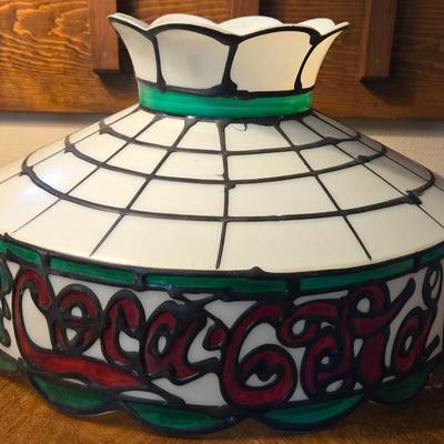 Vintage Plastic 'Drink Coca-Cola' Light Shade