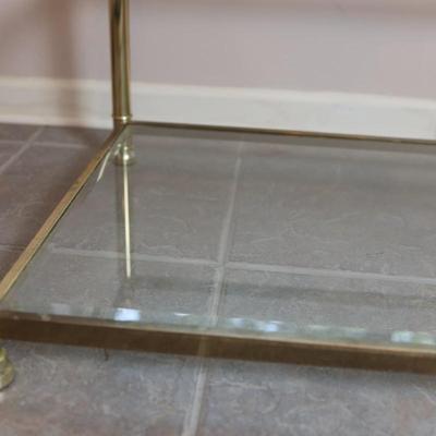 Two Tier Glass Coffee Table