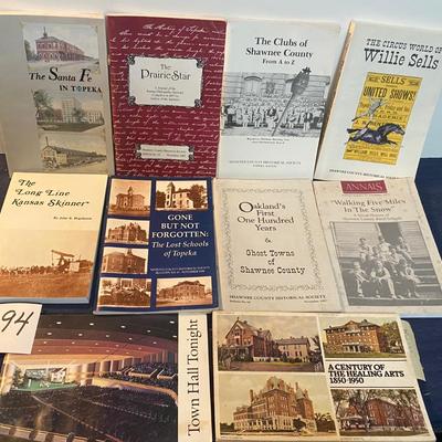 Vintage Shawnee County Historical Society Books