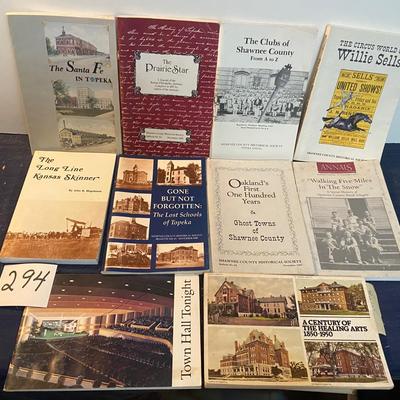 Vintage Shawnee County Historical Society Books