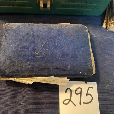 Vintage Autograph Book and Bibles