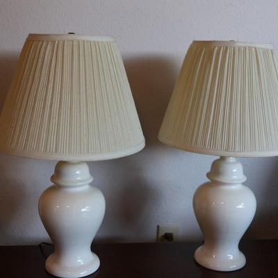 Pair of Table Lamps (2)
