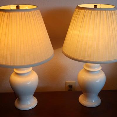 Pair of Table Lamps (2)