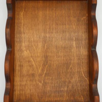 Vintage Wooden Tray w/ Handles