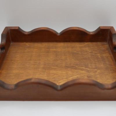 Vintage Wooden Tray w/ Handles