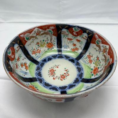 19th C. Japanese Meiji Period Imari Bowl