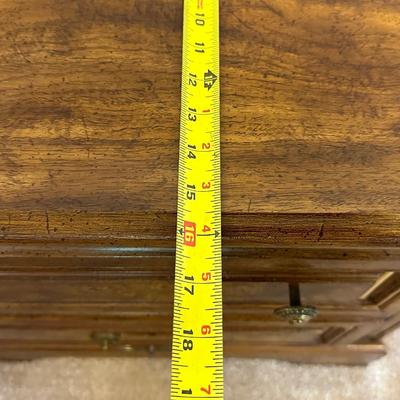 Vintage Two Drawer Night Stand (1)