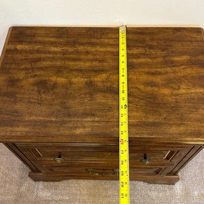 Vintage Two Drawer Night Stand (1)