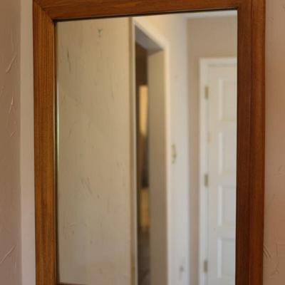 Wood Framed Mirror