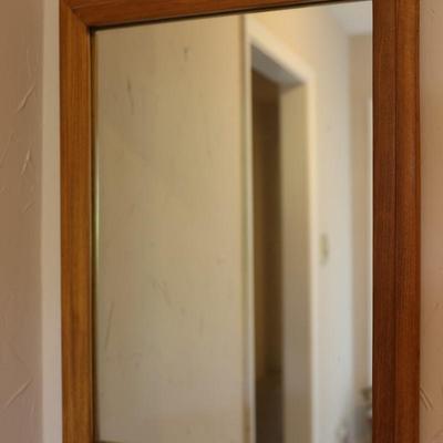 Wood Framed Mirror