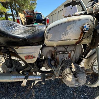 LOT 100 - “Rare 1975 BMW Model: R60/6-600CC Vintage Motorcycle
