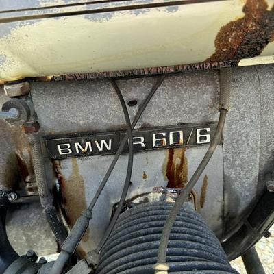 LOT 100 - “Rare 1975 BMW Model: R60/6-600CC Vintage Motorcycle
