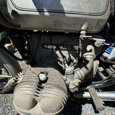 LOT 100 - “Rare 1975 BMW Model: R60/6-600CC Vintage Motorcycle