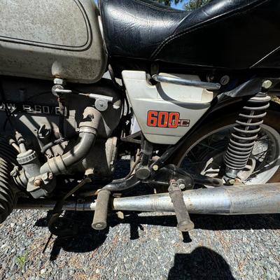 LOT 100 - “Rare 1975 BMW Model: R60/6-600CC Vintage Motorcycle