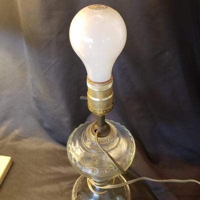 Seven Glass Table Lamps (LR-KD)