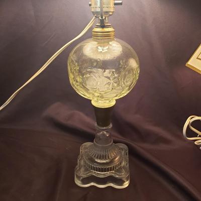 Seven Glass Table Lamps (LR-KD)