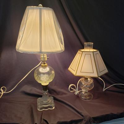 Seven Glass Table Lamps (LR-KD)