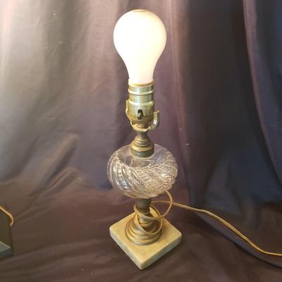 Seven Glass Table Lamps (LR-KD)