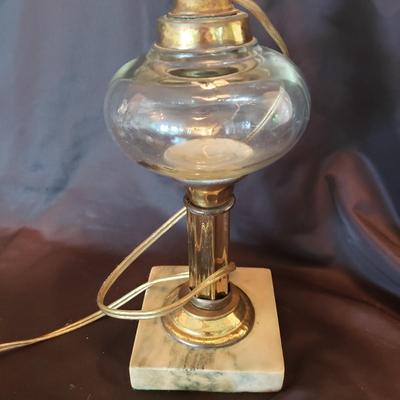 Seven Glass Table Lamps (LR-KD)