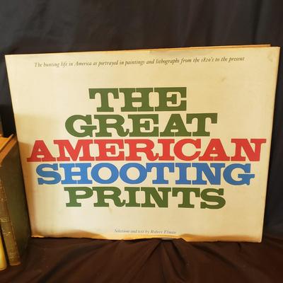 Hunting Books and Wooden Figurine by Manfred (HC-KD)