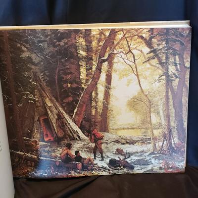 Hunting Books and Wooden Figurine by Manfred (HC-KD)
